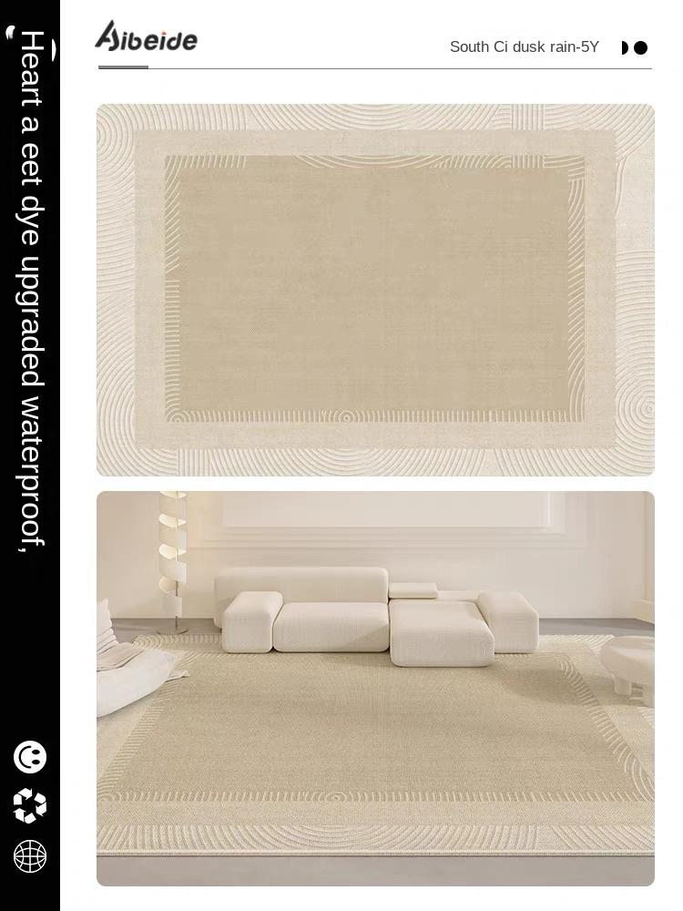 

Кашемировый ковер в стиле Creme Fraule для гостиной, плюшевый, утолщенный, для спальни девочек, декоративный ковер для гардеробной 600mm x 1600mm