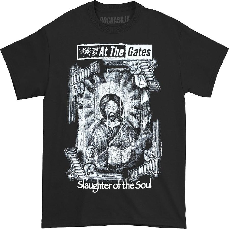 

At The Gates Men s Slaughter of The Soul Vintage T-Shirt Black XXXXXL чорний