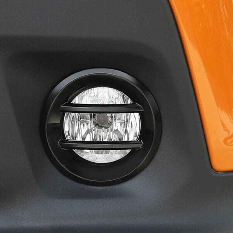 A28G-For Jeep Renegade   Front Fog Light Cover Fog Lamp Decoration Cover Trim Car Accessories