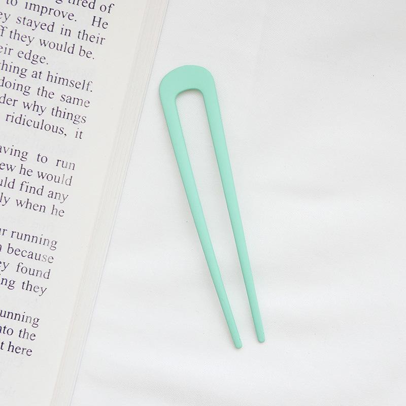 Japanese Style Modern U-Shaped Hairpin for Women - Versatile Daily Bun and Headdress Accessory