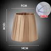 14cm Small Glass Chandelier Lamp Shades, Modern Wall Lasmp Cover, Clip on  for Bedrooms Living Room