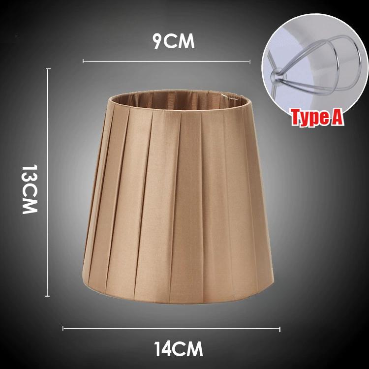 14cm Small Glass Chandelier Lamp Shades, Modern Wall Lasmp Cover, Clip on  for Bedrooms Living Room