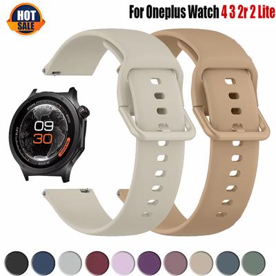 Silikonarmband für Oneplus Watch 4 3 2r 2 46mm Smartwatch Sport Ersatzarmband Correa Oneplus Watch Lite 22mm Uhrenarmbänder