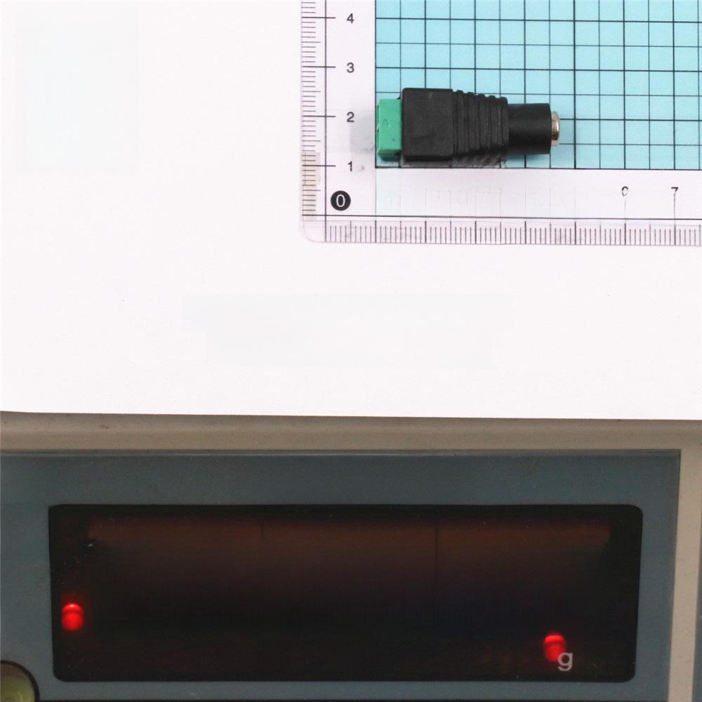 5.5x2.1mm DC Power Socket & Plug Set: Male and Female Connectors