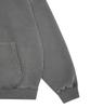 Gainsboro Pigment 2Way Signature 1 Zip-Up Hoodie_Golden Gray
