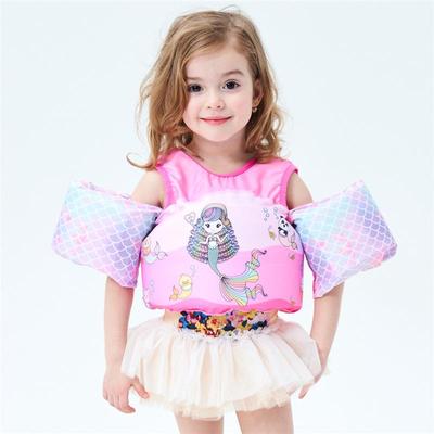 Gilet di salvataggio e tuta di galleggiamento per bambini con braccioli in schiuma