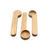 Wooden Milk Powder Spoon With Clamp For Home Use And Coffee Preparation