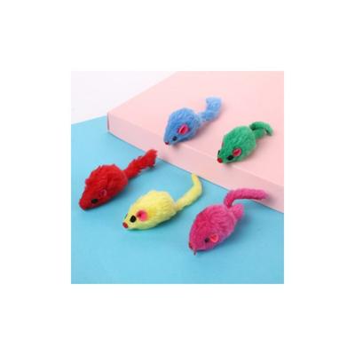 Mi mascota Hazlo Pequeña Rata que Hace Sonidos, 12 Piezas, Rata de un Solo Color (Color enviado al azar)