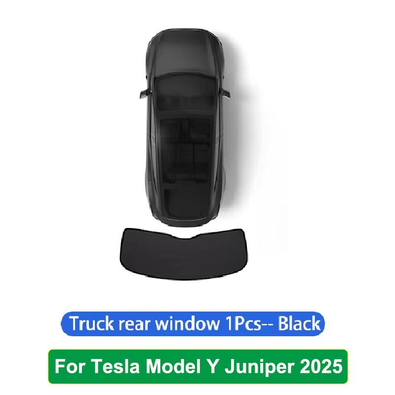 BED1 For Tesla Model Y Juniper 2025 Launch Sun Shade Front Rear Side Window Sunshade Windshield Sun Visor Outdoor Camping Accessories