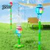 Spring Summer Party Bubbles Automatic Bubble Machine for Kids Blower with Lights And Music Adjustable Height 17-38 Stand Inches Vertical Tower