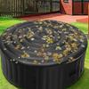 Inflatable Hot Tub Cover Round Hot Tub Lid Portable Energy-Saving Hot Tub Thermal Cover for Protecting Tubs from Wind Rain Debri