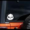 13x1m Angry Cute Panda Car Sticker Auto Body Bumper Windows Motorcycle Laptop Walls Vinyl Film Decal Car Tuning Accessories