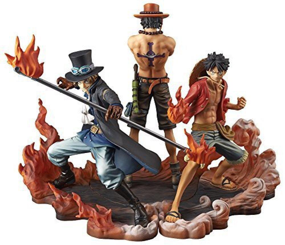 One Piece DXF BROTHERHOOD II Figure Anime Goods Prize Banpresto Luffy & Sabo & Ace Full Set of All 3 Types
