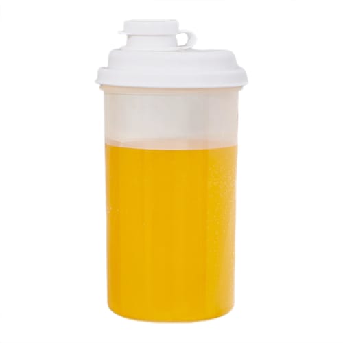 Freezable Water Bottle - Motivational Water - Portable Leakproof Sports Water Bottle with Wide Mouth and Fast Flow Lid for Drinking, Juices, and Smoot