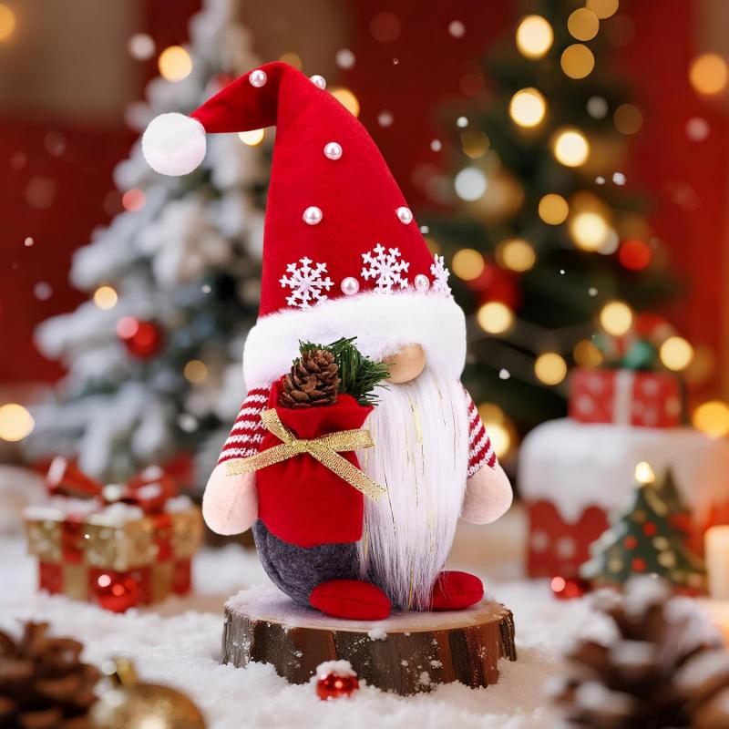 Christmas Plush Dwarf Decoration, Thanksgiving Christmas Party Gift, Cute Holiday Ornament, Festive Home Decor, Perfect Gifts