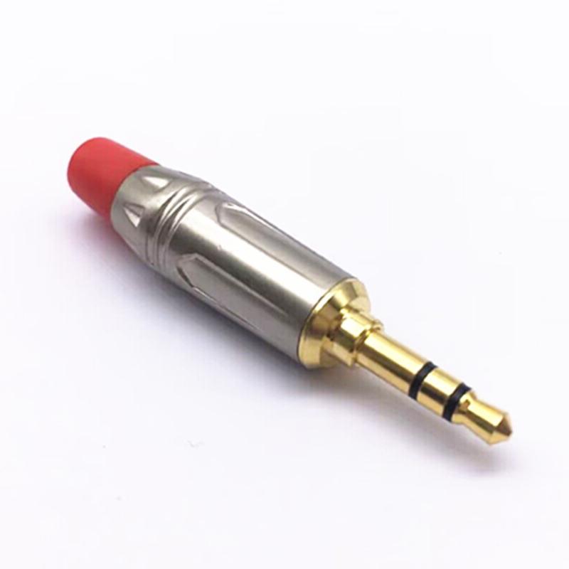 1 ks DIY Konektor pro zapojení High-End Pozlacený 3,5mm Jack pro sluchátka Třívodičový Stereo Dvoukanálový Audio Konektor pro Počítač