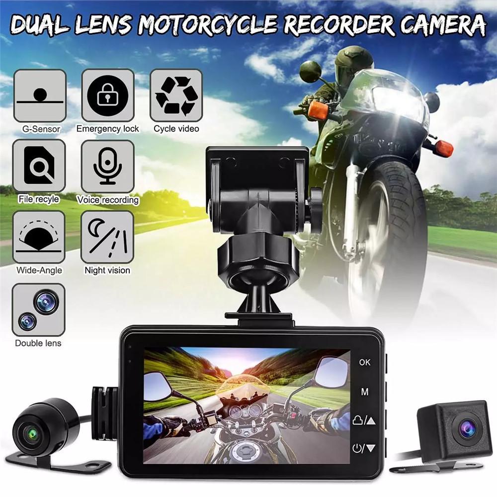 

Dual Lens 3 Motorcycle Camera: HD, Waterproof, Front & Rear Recording, Anti-Shake Standard