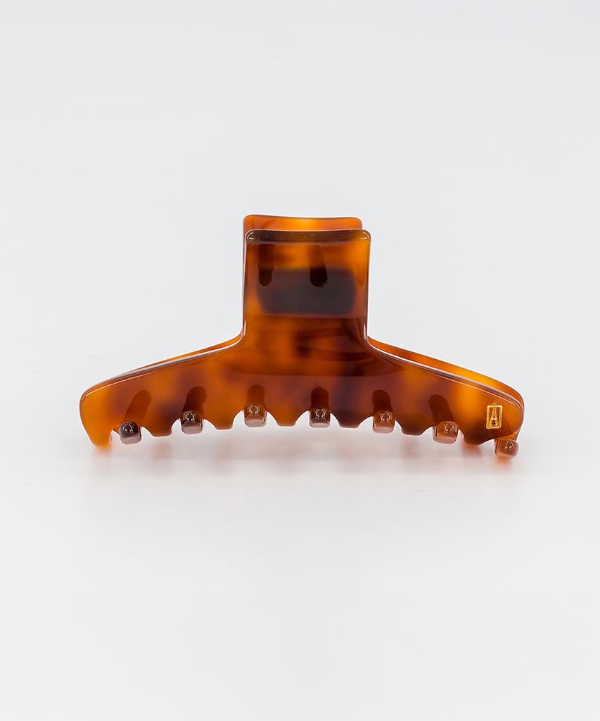 Alexandredeparis Clichy Hair Clip Brown Shell 8.5