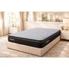 Matelas 140x200 25 cm IZIABELLA - Mousse polyuréthane, soutien ferme, 2 faces, tissu stretch 220 g/m²
