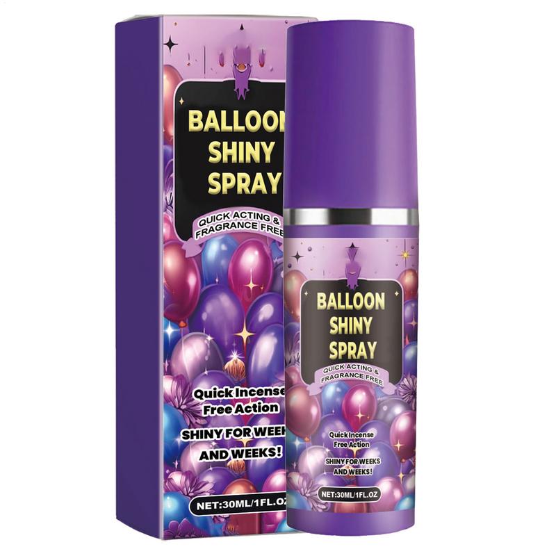 Ballonspray für Latexballons Ballon Hochglanzsprays Schnelltrocknend Ballon Aufheller Lichtbeständig Langanhaltender Glanzspray
