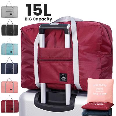Foldable Travel Duffel Bag for Airlines Carry On Bag for Women and Girls Lightweight Large Capacity Sports Weekend Trip Overnigh