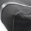 Used BVLGARI Logo mania Tote Bag canvas leather Black Used Women