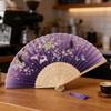 Retro-Tanzfächer im japanischen Stil für den Sommer - Klassischer antiker Stil
