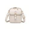 With Adjustable Removable Strap Crossbody Leather  Bag Large Capacity Phone Handbag  Gifts