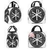 Chirho, Chi Rho, Christogram, Jesus Insulated Lunch Bag for Kids School Cooler Thermal Food Box Tote Lunch Boxes Container