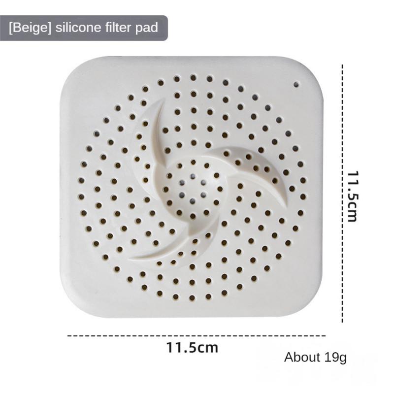 Bathroom Drain Hair Catcher Bath Stopper Plug Sink Strainer Filter Shower Smell Proof Shower Floor Siphon Drain Cover Kitchen