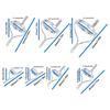7lots Durability Stainless Steel Double Foot Fishing Rod Guides Rings For Saltwater And Freshwaters Angling