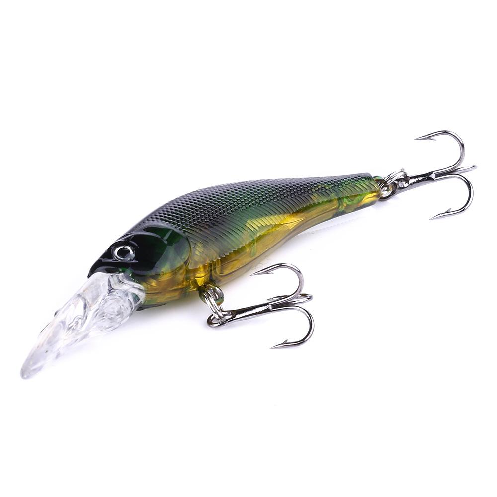 1PCS 6.3cm 4g Mini Minnow Fishing Lure Deepwater Environment-friendly Hard Bait 0.9-2.7m