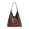 Large Capacity Casual Handbag Bag Women's Trendy Texture Shoulder Bag Lazy Style Fashion Underarm Tote Bag