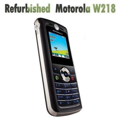 Refurbished Original Motorola W218 1.6 Inches GSM 900 / 1800 Mobile Phone With Single SIM