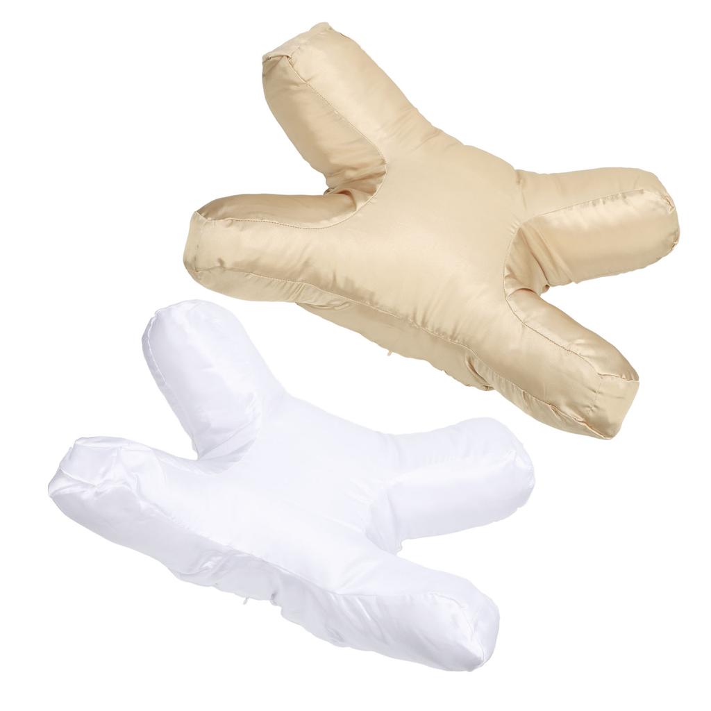 Zervikales Nackenkissen Ergonomisches Nackenstützkissen Weich mit Baumwolle gefüllt Anti-Nackensteifigkeitskissen zum Schlafen