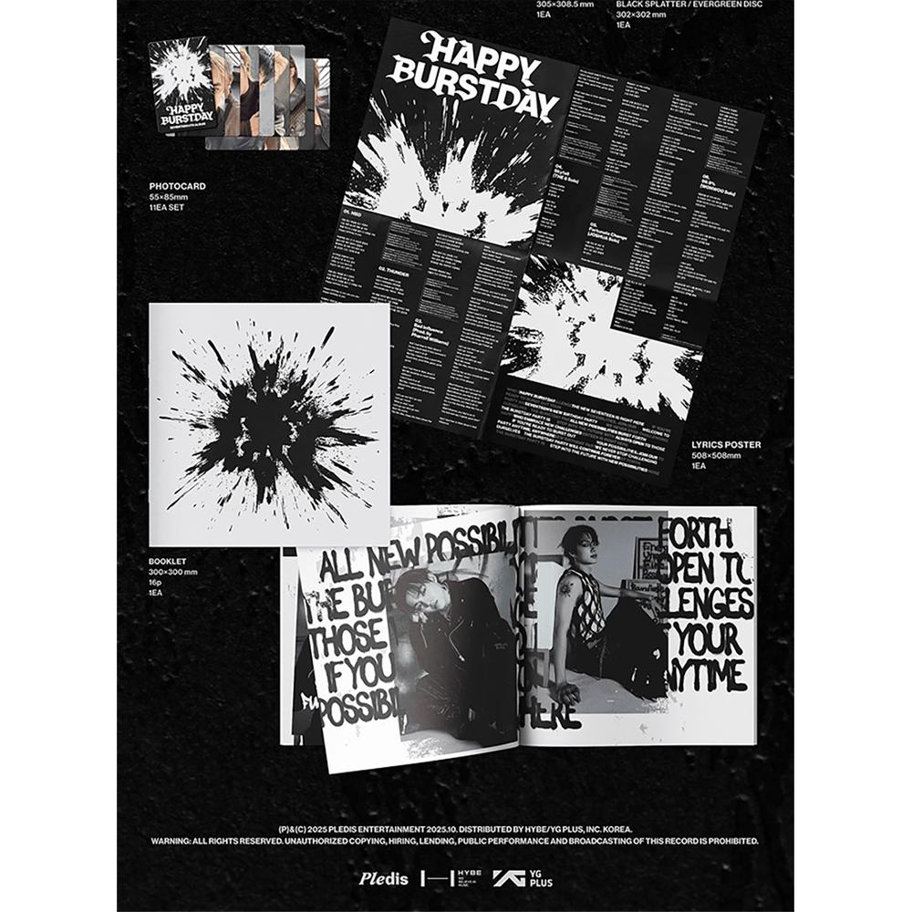 [Pre-order] SEVENTEEN - HAPPY BURSTDAY (LP)