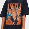 Angela Merkel Bootleg 90s T-shirt, Angela Merkel Bootleg Retro Tee, Angela Merkel Fan Shirt, Angela Merkel Tribute, Angela Merkel Homage