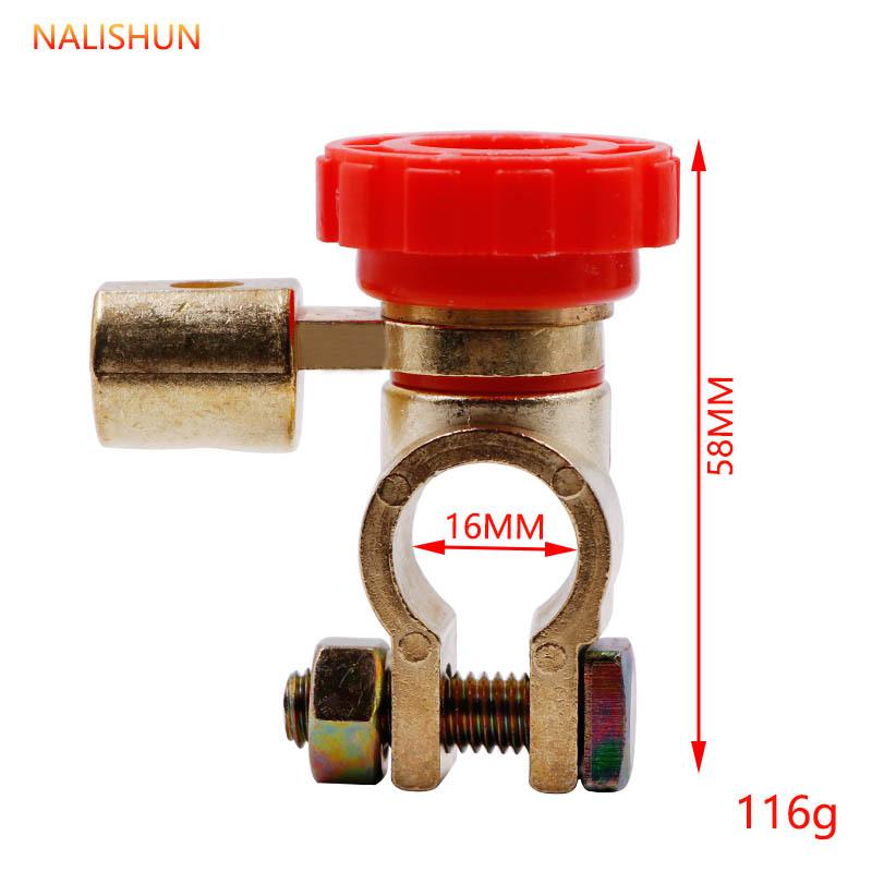 Car Battery Disconnect Switch, Battery Terminal Connector, Multi-Purpose Battery Disconnect Switch for Cars & Trucks