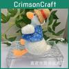 Duck Whimsical Plush Keychain Soft And Cuddly Beach Duck Doll For Couples