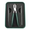 Ultra-Sharp Angled Stainless Steel Nail Clippers for Thick Nails