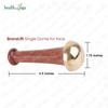 HealthAndYoga™ BronzLift Face Massager - Ayurveda Benefits of Bronze - Skin Luster (Single Dome)