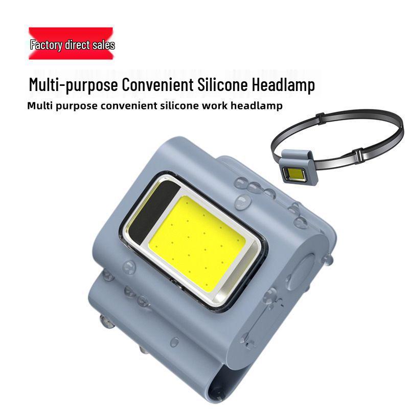 Rechargeable Clip-On Mini Chest Light for Night Running and Outdoor Sports