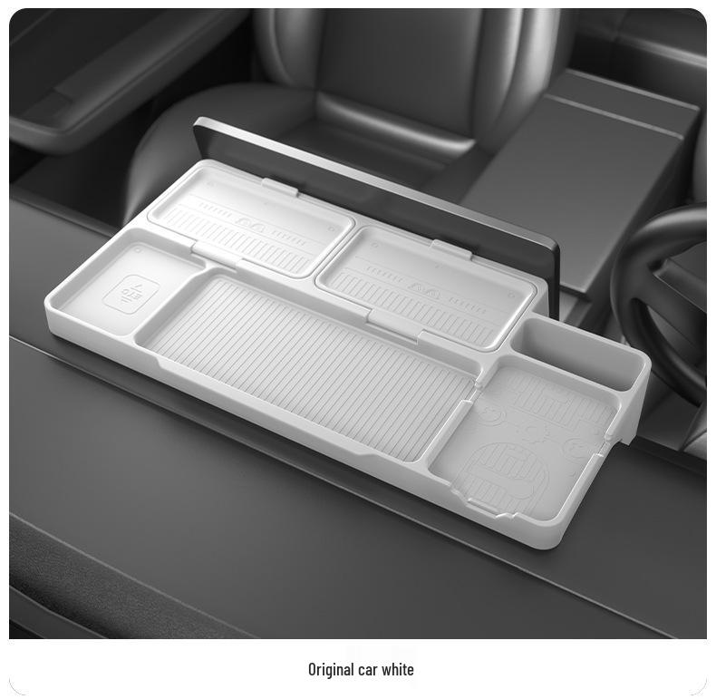 Tesla Model Y/3 Rear Storage Box & Organizer for Screen and Miscellaneous Items