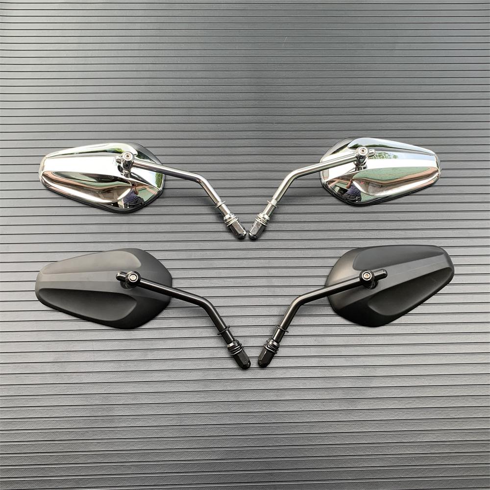 Motorcycle Rearview Rear View Mirrors Glass Back Side Mirror Right Left For Harley 883 1200 48