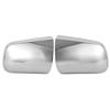 2pcs Rearview Side Mirror Cover Cap ABS Chrome Replacement for Opel Vectra B 1995‑2002