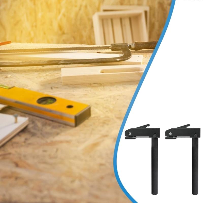 19/20mm Bench Dog Desktop Quick Clamps Adjustable Clamps Aluminum Desktop Quick Clamps for Wood Carving Chiseling