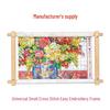 54cm Bamboo Cross Stitch Frame and Embroidery Hoop - DIY Bamboo Embroidery Tools