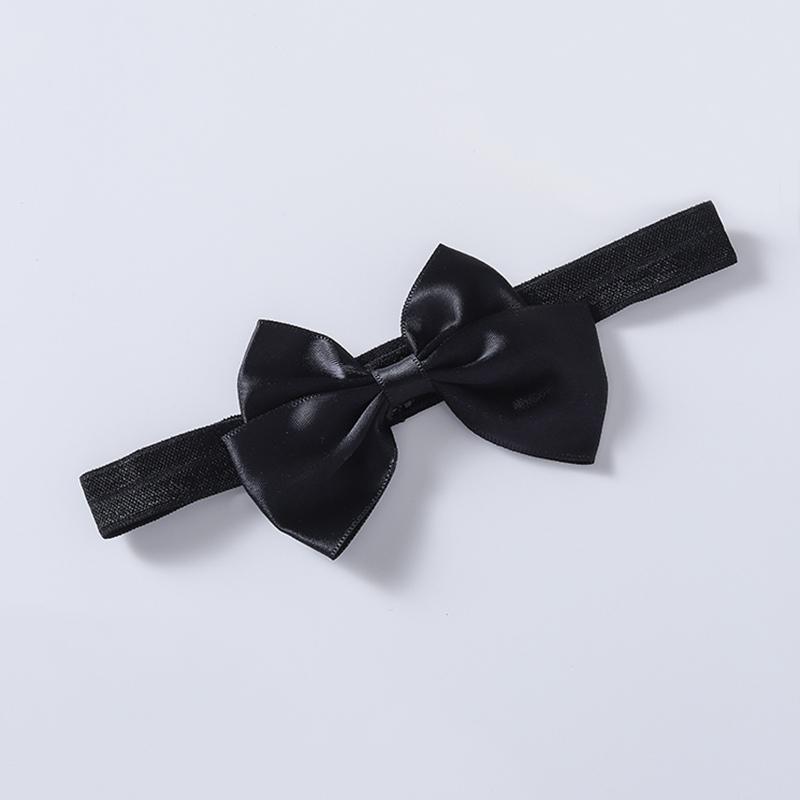 

Детская повязка на голову, детский головной убор, повязка на голову для мальчиков и девочек, украшение в виде банта, однотонные милые повязки на голову