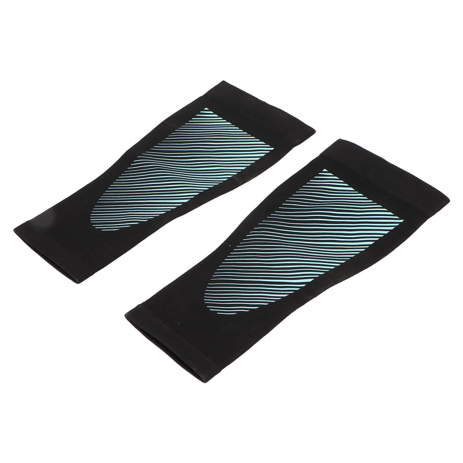 

Calf Compression Sleeve Stretchy Breathable Footless Men Women Leg Support Socks for Cycling