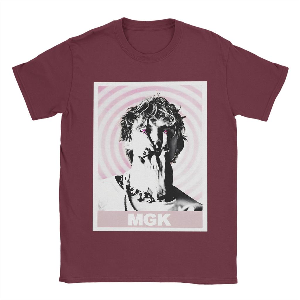 Mens Rapper MGK T Shirts  Cotton Top Tees Summer Y2K Casual ShortSleeve T Shirt ONeck Harajuku Casual Tshirt Big Size 5XL 6XL